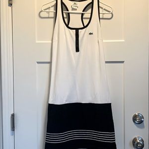 Sporty Black and White Lacoste Dress